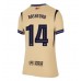 Barcelona Marcus Rashford #14 Bortedrakt Dame 2025-26 Korte ermer